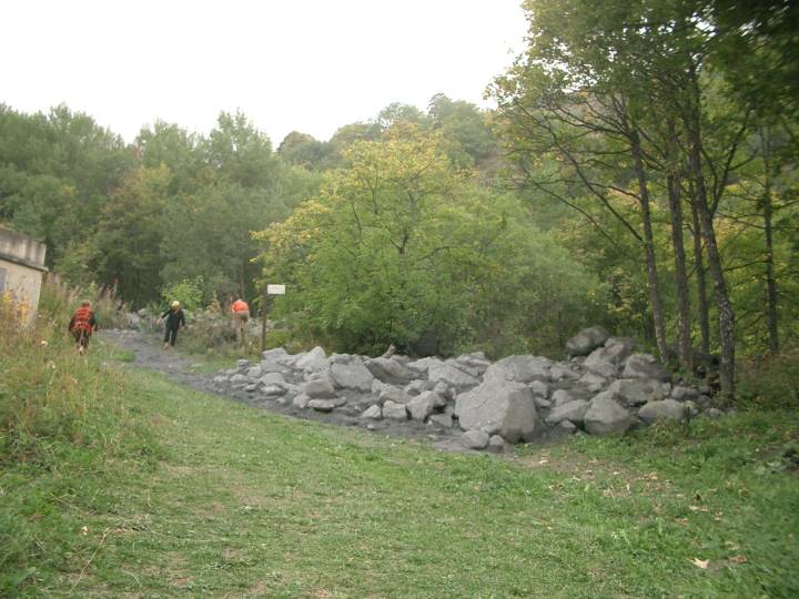 2 detail des rochers au dessus des arolles 